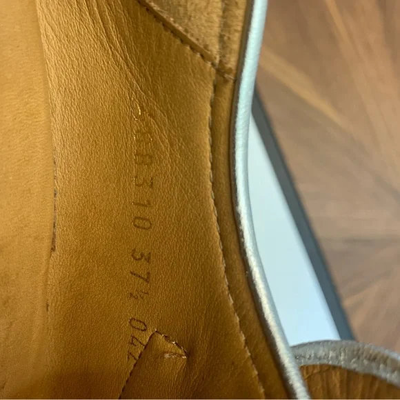 Gucci Vegas Loafer Silver 37.5 - Picture 7 of 10